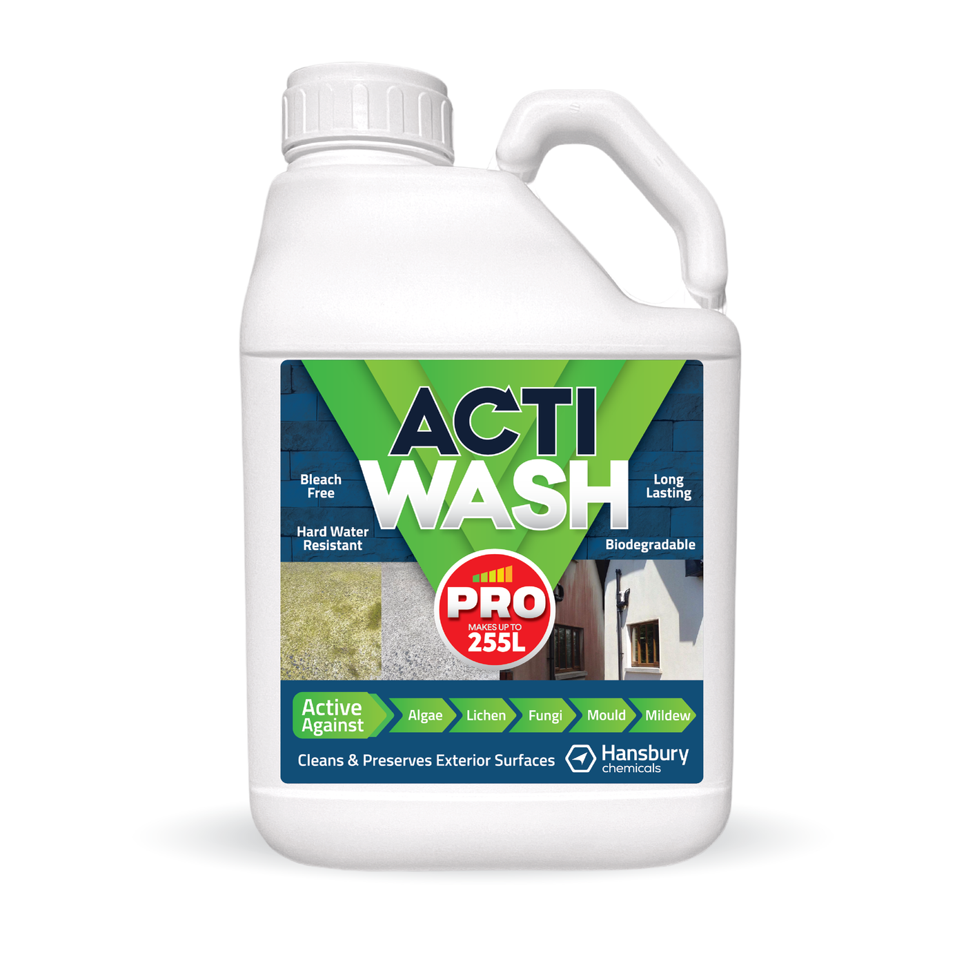 Actiwash Pro 5L Professional Softwash Biocide - Chlorine Free